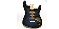 ALLPARTS / Primo RE Strat Body - Midnight Ocean Burst