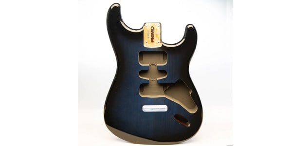 ALLPARTS / Primo RE Strat Body - Midnight Ocean Burst画像2