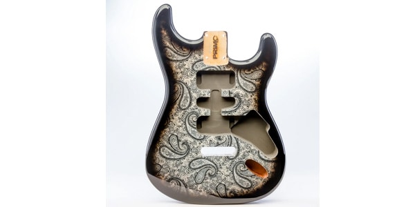 ALLPARTS / Primo RE Strat Body - Black Paisley