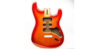 ALLPARTS / Primo RE Strat Body - Heritage Burst