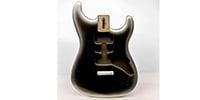 ALLPARTS / Primo RE Strat Body - Black Frost
