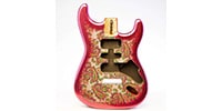 ALLPARTS / Primo RE Strat Body - Pink Paisley