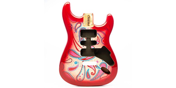 ALLPARTS / Primo RE Strat Body - Fiesta Paisley