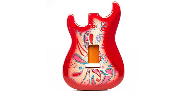 ALLPARTS / Primo RE Strat Body - Fiesta Paisley画像2