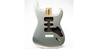 ALLPARTS / Primo RE Strat Body - Silver Sparkle