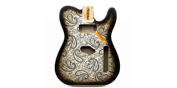 ALLPARTS / Primo RE Tele Body -Black Paisley