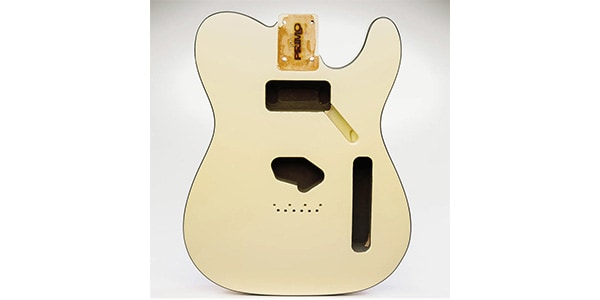 ALLPARTS ( オールパーツ )  / Primo RE Tele Body - Alabaster w/ Black Binding