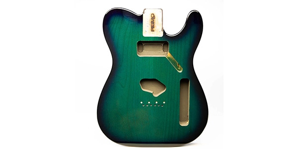 ALLPARTS / Primo RE Tele Body - Ocean Burst