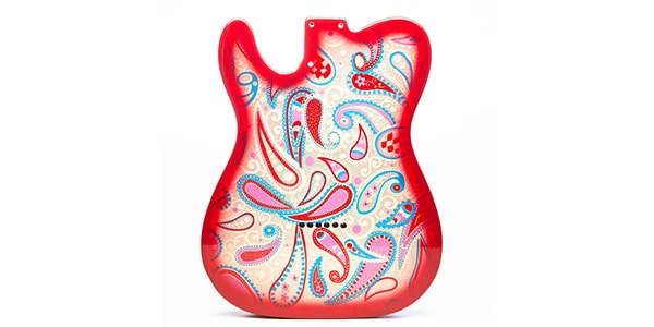 ALLPARTS / Primo RE Tele Body - Fiesta Paisley画像2