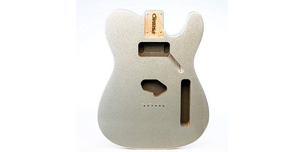 ALLPARTS / Primo RE Tele Body - Silver Sparkle