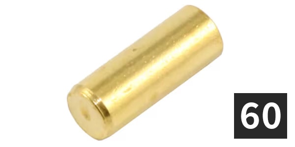ALLPARTS ( オールパーツ )  / PU-6914-B02 Pickup Bobbin Slugs, Gold (60個セット)