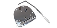 ALLPARTS / SB-0211-010 Chrome Jazzmaster Jaguar Tremolo Tailpiece