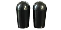 ALLPARTS / SK-0040-023 Black Switch Tips (Qty 2)