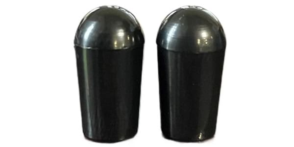 ALLPARTS / SK-0040-B23 Black Switch Tips Bulk (Qty 25)