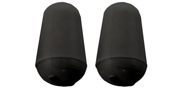 ALLPARTS / SK-0710-023 Black USA Switch Tips for Stratocaster