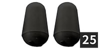 ALLPARTS / SK-0710-B23 Switch Tips, Black (25個セット)