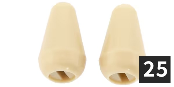 ALLPARTS ( オールパーツ )  / SK-0710-B48 Vintage Cream USA Switch Tips for Stratocaster