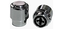 ALLPARTS / SK-0714-010 Chrome Plastic Switch Tips for Telecaster