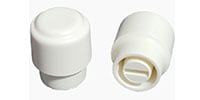ALLPARTS / SK-0714-025 White Switch Tips for Telecaster