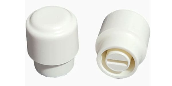 ALLPARTS / SK-0714-025 White Switch Tips for Telecaster