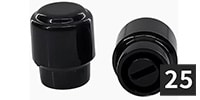 ALLPARTS / SK-0714-B23 Vintage Tips, Black (25個セット)