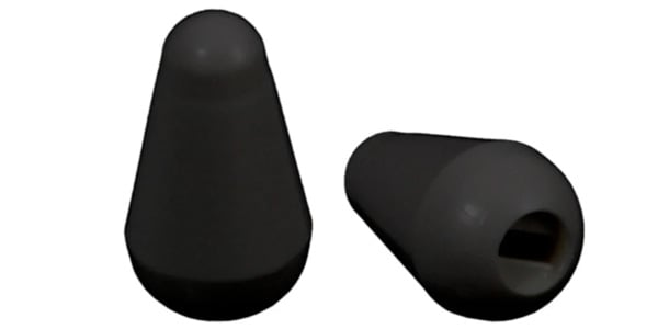 ALLPARTS / SK-0731-023 Black Switch Knobs for Import Stratocaster&reg