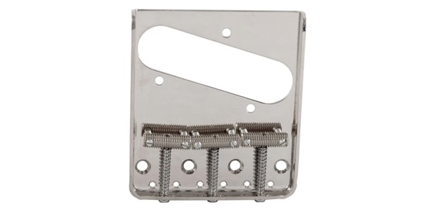 ALLPARTS / TB-0020-001 Nickel Vintage 3 Saddle Bridge for Telecaster