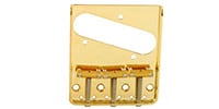 ALLPARTS / TB-0020-002 Gold Vintage 3 Saddle Bridge for Telecaster