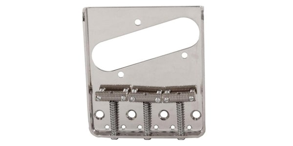ALLPARTS / TB-0020-L01 Left Handed Nickel Vintage 3Saddle Bridge for TL