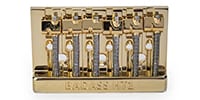 ALLPARTS / TB-5102-002 Badass HT1 Hardtail Guitar Bridge Gold