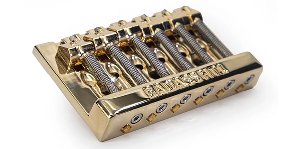 ALLPARTS ( オールパーツ )  / TB-5102-002 Badass HT1 Hardtail Guitar Bridge Gold画像2