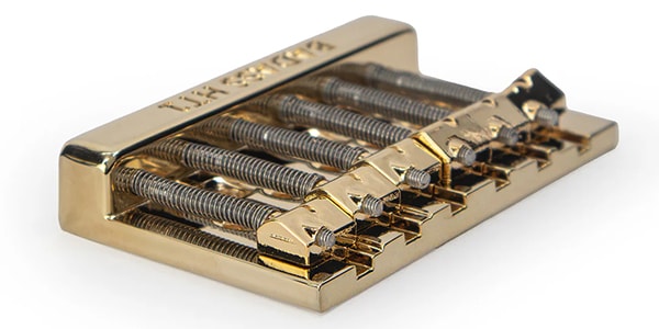 ALLPARTS ( オールパーツ )  / TB-5102-002 Badass HT1 Hardtail Guitar Bridge Gold画像3