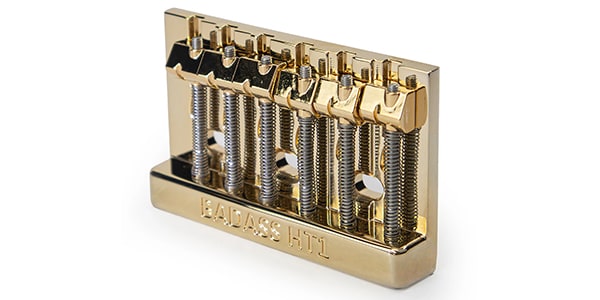 ALLPARTS ( オールパーツ )  / TB-5102-002 Badass HT1 Hardtail Guitar Bridge Gold画像4