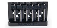 ALLPARTS / TB-5102-003 Badass HT1 Hardtail Guitar Bridge Black