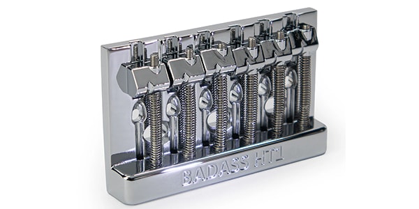 ALLPARTS ( オールパーツ )  / TB-5102-010 Badass HT1 Hardtail Guitar Bridge Chrome画像5