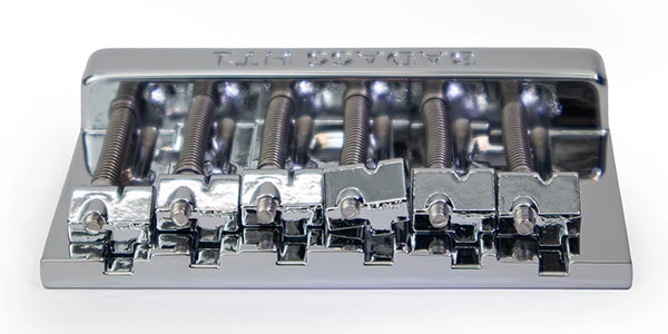 ALLPARTS ( オールパーツ )  / TB-5102-010 Badass HT1 Hardtail Guitar Bridge Chrome画像7