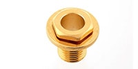 ALLPARTS / TK-0786-002 Screw-In Bushings Gold, Set of 6.