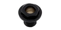 ALLPARTS / TK-0786-003 Screw-In Bushings Black, Set of 6.