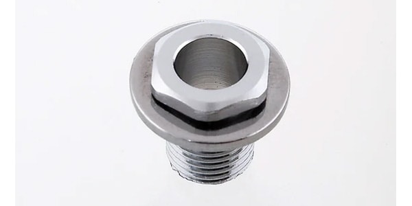 ALLPARTS / TK-0786-010 Screw-In Bushings Chrome, Set of 6.
