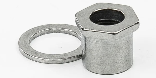 ALLPARTS ( オールパーツ )  / TK-0787-010 Sperzel Screw-In Bushings Chrome, Set of 6.