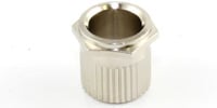 ALLPARTS / TK-0788-001 Vintage Press Fit Hex Bushings Nickel, Qty 6.