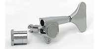 ALLPARTS / TK-0794-010 Bass Side Economy Bass Key Chrome. (1)