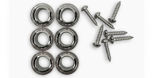 ALLPARTS ( オールパーツ )  / Vintage Style Locking Tuners L6 Nickel画像4