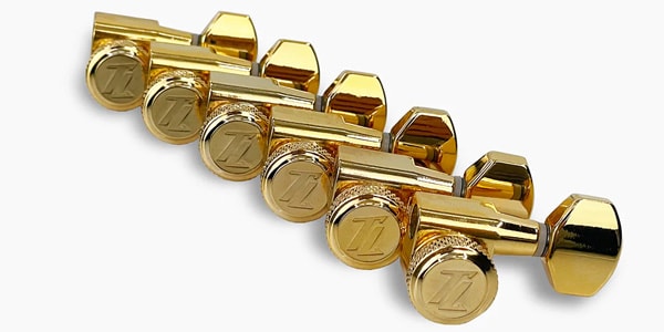 ALLPARTS ( オールパーツ )  / Mini Locking Tuners L6 Single Pin, Gold