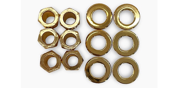 ALLPARTS ( オールパーツ )  / Mini Locking Tuners L6 Single Pin, Gold画像4
