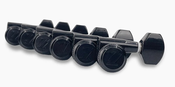 ALLPARTS ( オールパーツ )  / Mini Locking Tuners L6 Single Pin, Black