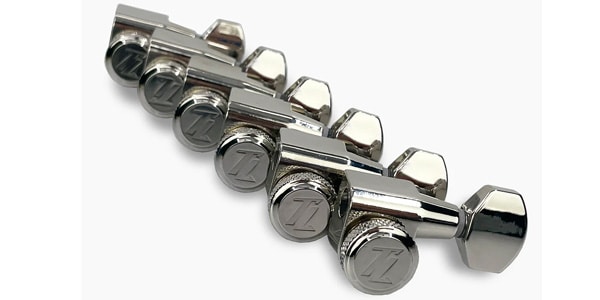 ALLPARTS ( オールパーツ )  / Mid-Size Locking Tuners L6 Single Pin, Nickel