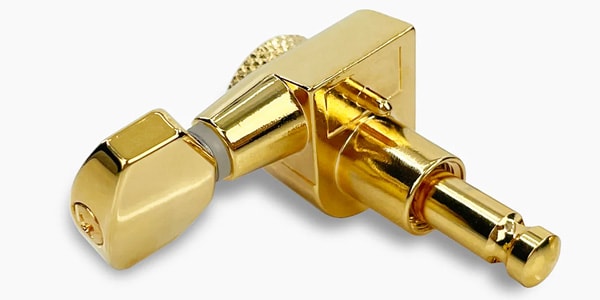 ALLPARTS ( オールパーツ )  / Mid-Size Locking Tuners L6 Single Pin, Gold画像3