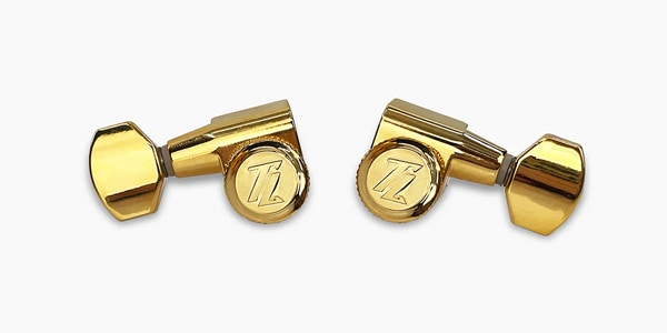 ALLPARTS ( オールパーツ )  / Mid-Size Locking Tuners L3R3 Single Pin, Gold画像2