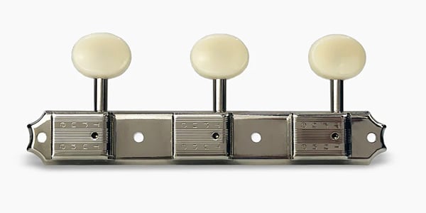 ALLPARTS ( オールパーツ )  / Vintage Style Strip Tuners L3R3 Nickel画像2